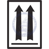 Orientation Arrows 3 x 4 - Black (Roll of 500)